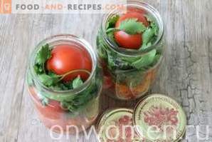 marineeritud tomatid porganditega