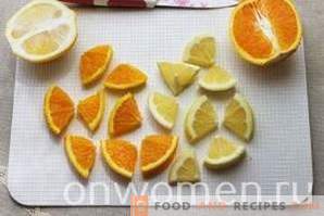Suhkrumahl apelsini ja sidruniga