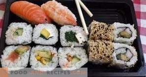 Mis vahe on sushi ja rullide vahel?