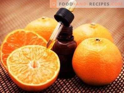 Oranž õli: omadused ja kasutusalad