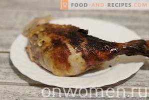 Küpsetatud kana küüslauguga