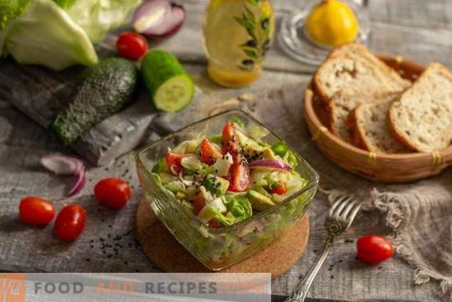 Lean Avocado salat