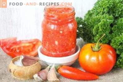 Adjika tomatite ja küüslauguga