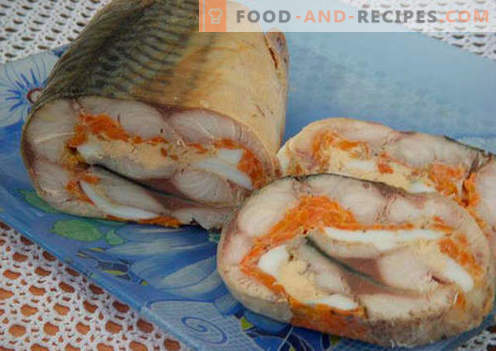 Makrellirull - parimad retseptid. Kuidas õigesti ja maitsev kokkade rull.