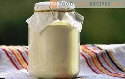Slaavi kastmestik: piimapiim - kodus valmistatud retseptid. Kasulikud faktid piima hapukoorest, looduslik retsept