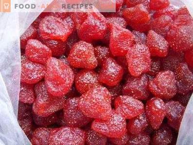 Candied maasikad